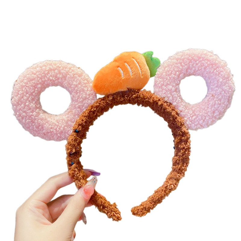 Băng Đô Cài Tóc Hình Động Vật Hoạt Hình Dễ Thương Cho Bé