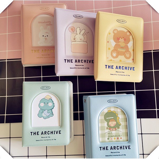 Album Mini Đựng Ảnh, Card Idol 40 Ngăn, Sổ Sưu tập Card Idol Kpop