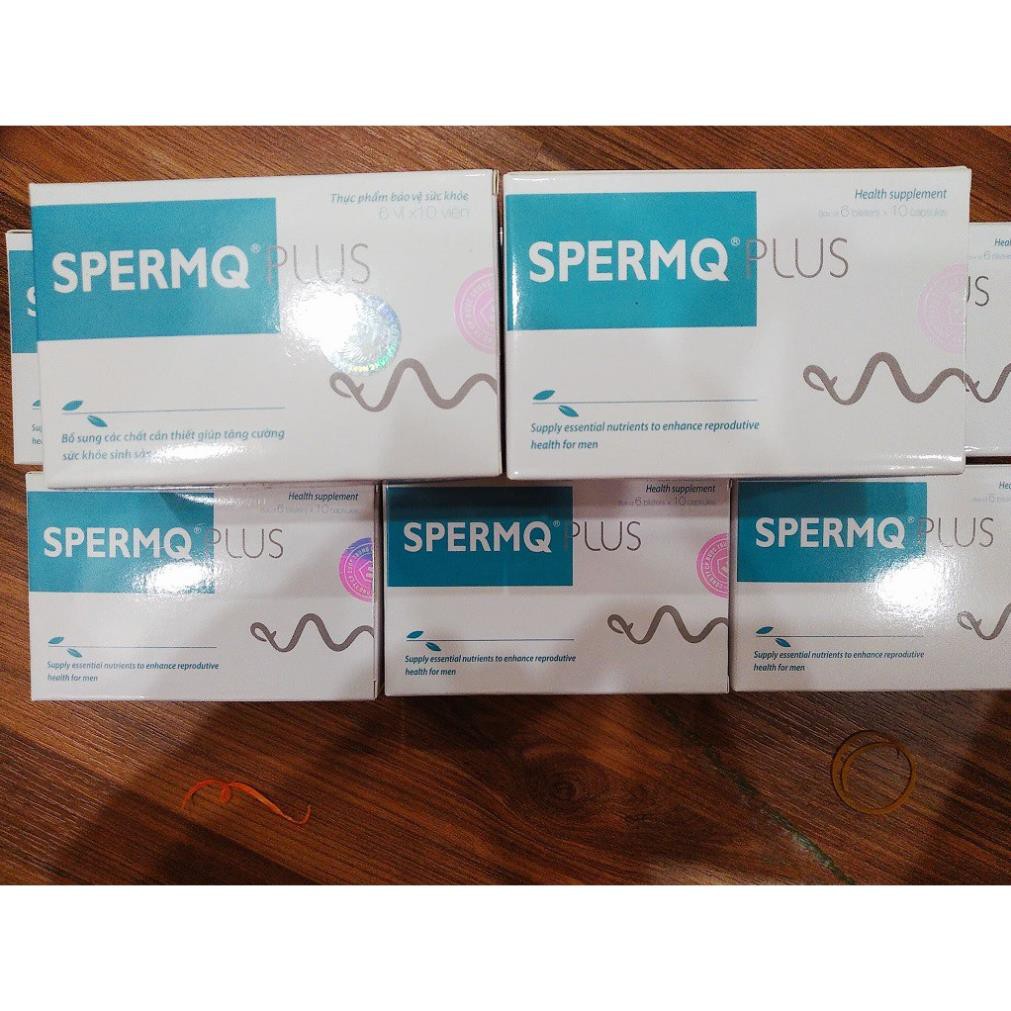 [CHÍNH HÃNG ] Spermq Plus - hộp 60 viên - Tăng cường sức khỏe sinh sản nam giới