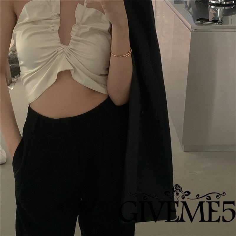 Áo không tay hở lưng thời trang quyến rũ dành cho nữ