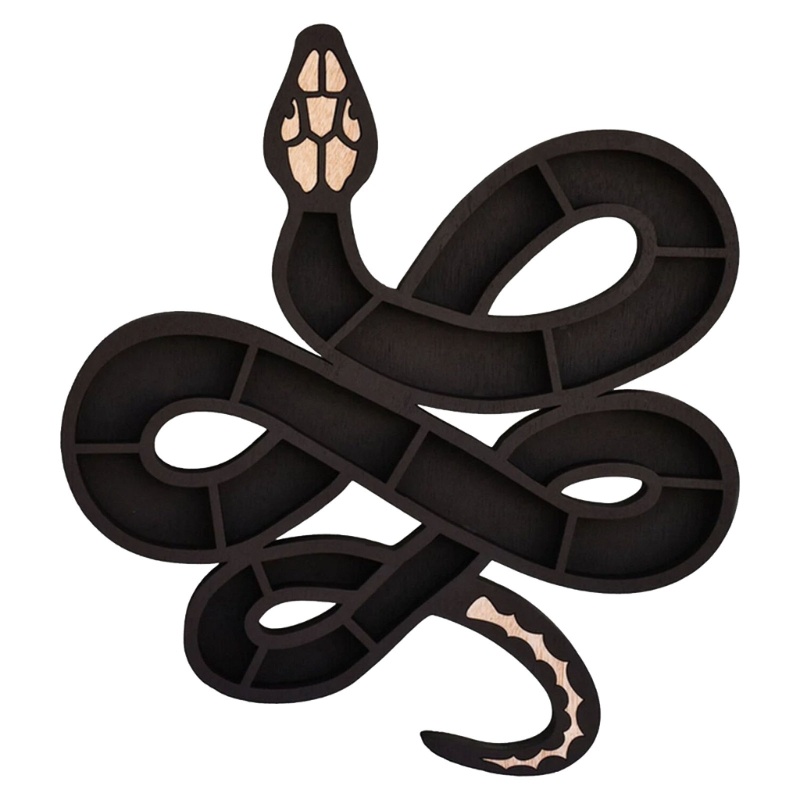 Kệ Trưng Bày Trang Sức Hình Rắn Bằng PVC Trong Suốt