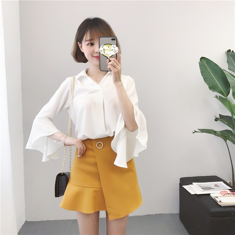 ÁO SƠ MI NỮ ULZZANG BASIC THỜI TRANG NỮ