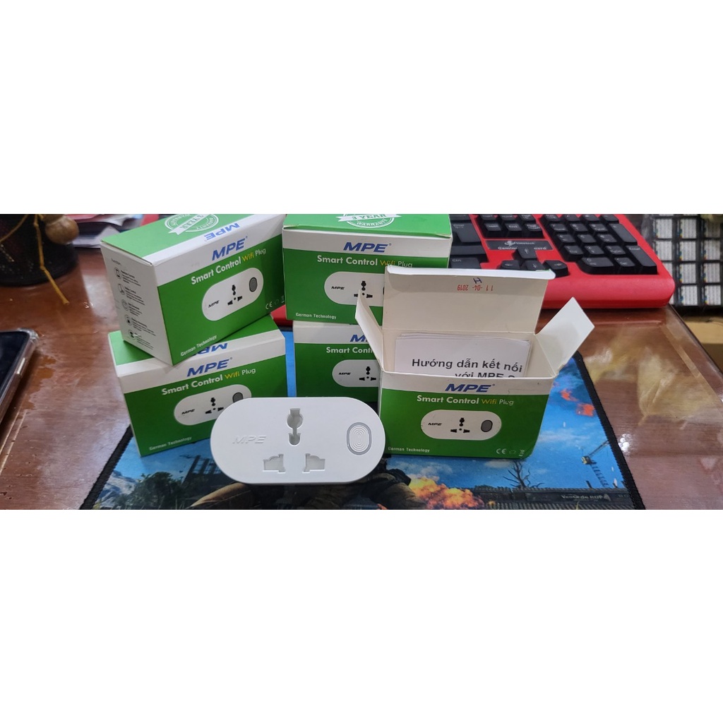 Ổ CẮM WIFI THÔNG MINH MPE - Ổ CẮM ĐIỆN SMART- Công suất 2000w