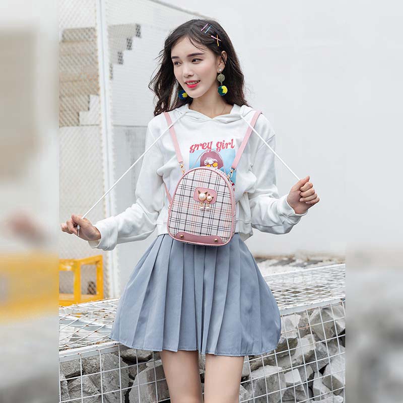 Ba lô đeo chéo nhỏ gọn thời trang Hàn Quốc