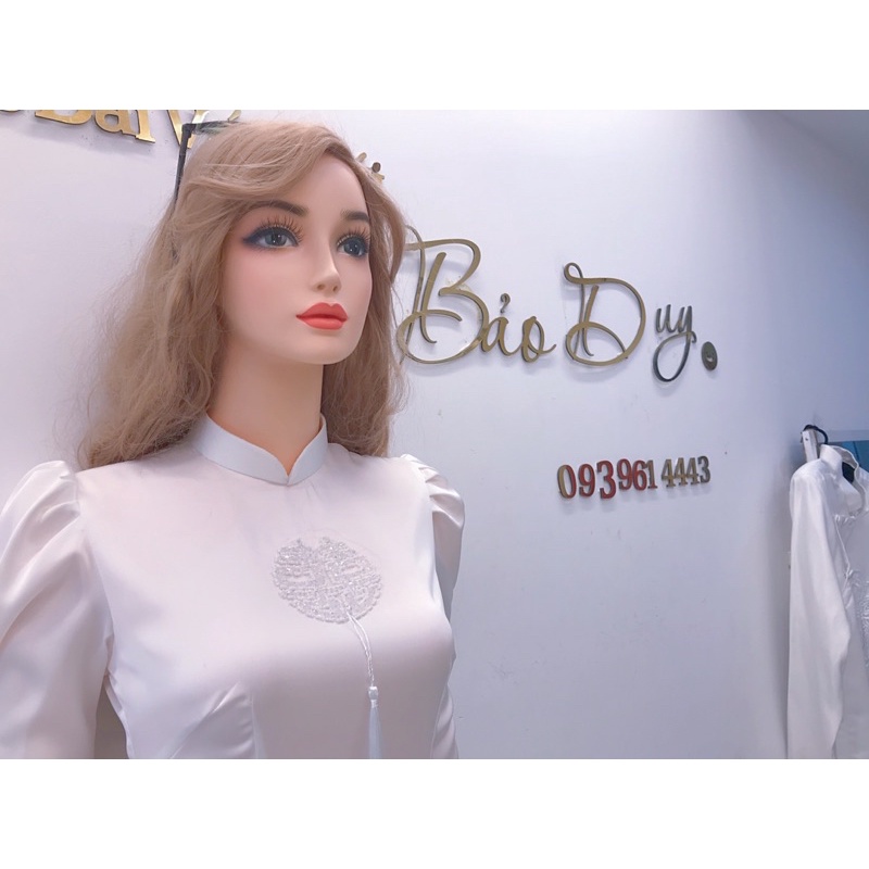 Miếng thêu cưới pha lê chữ hỷ 7,5cm