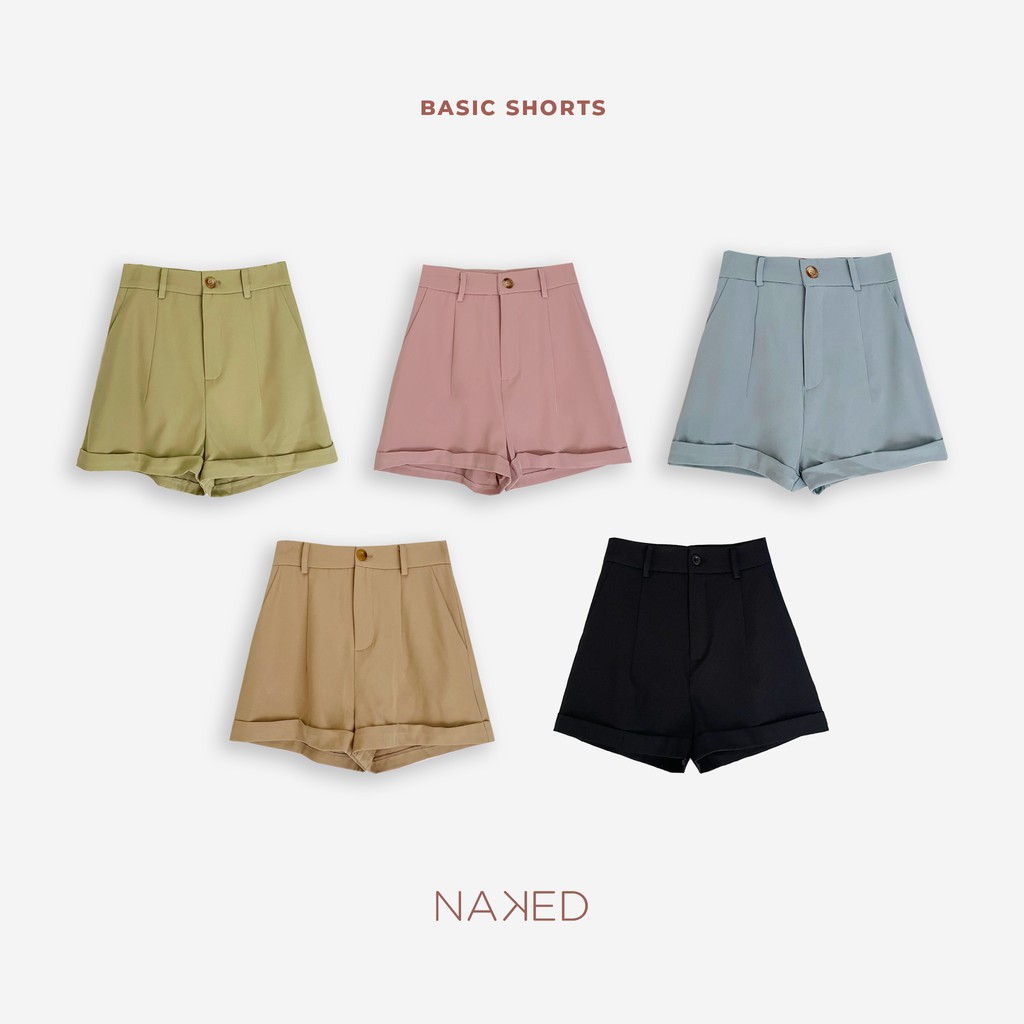 Naked By V - Quần đùi Basic Shorts