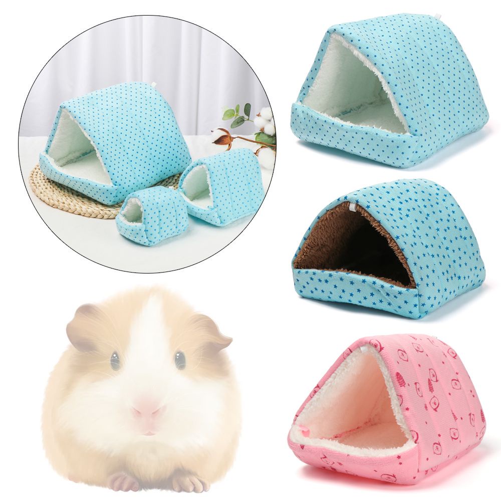 Nệm Ngủ Mini Mềm Mại Thoải Mái Giữ Ấm Mùa Đông Cho Hamster/Thỏ/Thỏ