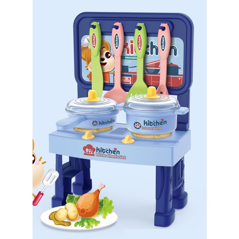 Hộp đồ chơi kệ bếp nấu ăn 811-126 811-126-X 811-126-d