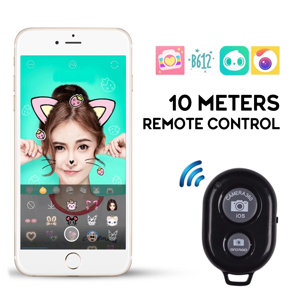 Nút bấm điều khiển chụp ảnh từ xa qua bluetooth cho điện thoại IOS Android