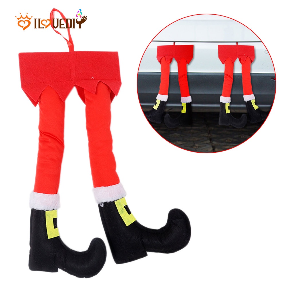 1 Phụ Kiện Treo Trang Trí Giáng Sinh Hình Ông Già Noel Dễ Thương