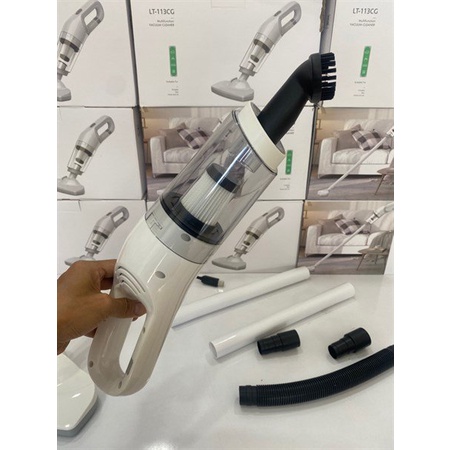 Hút bụi cầm tay mini không dây LT-113CG lực hút 12000 pa, trọn bộ tất cả đầu hút, BH 12 tháng.