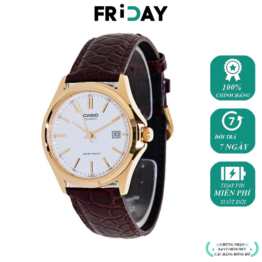 [Mã BMLT200 giảm 10% đơn 699K] Đồng hồ nam Casio MTP-1183Q-7ADF dây da | BigBuy360 - bigbuy360.vn