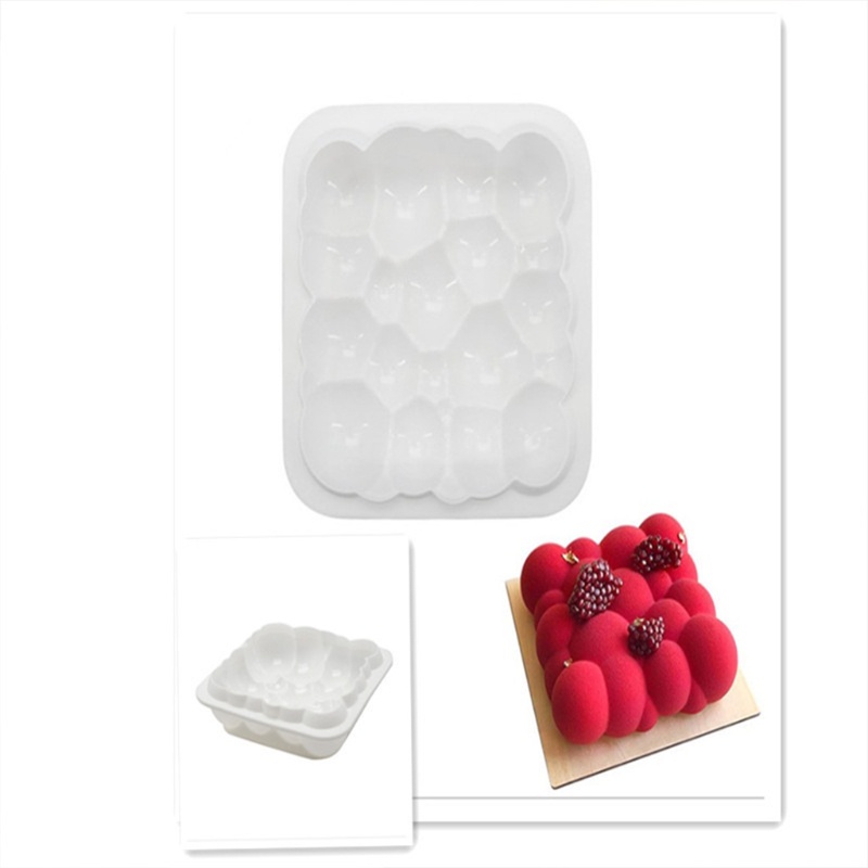 Khuôn Silicone Làm Bánh Tạo Hình Đám Mây 3D Độc Đáo Tiện Dụng
