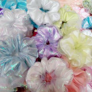 Combo 30 cột tóc scrunchies