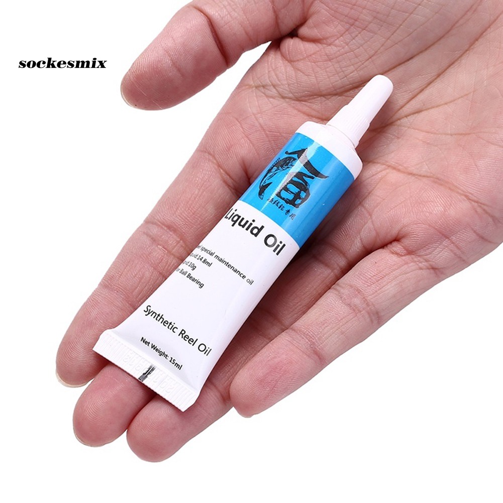 Hộp Dầu Bôi Trơn 15g + 10g Dây Câu Cá Chuyên Dụng