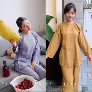 Đồ Lam Đi Chùa # Vạt Hò # Đồ Bộ Nam Nữ # Quần Áo