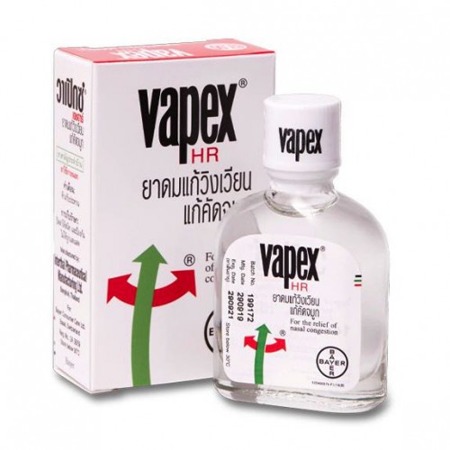 Dầu Thông Mũi, Giảm Nghẹt Mũi, Xoang Hành Vapex HR Bayer Thái Lan