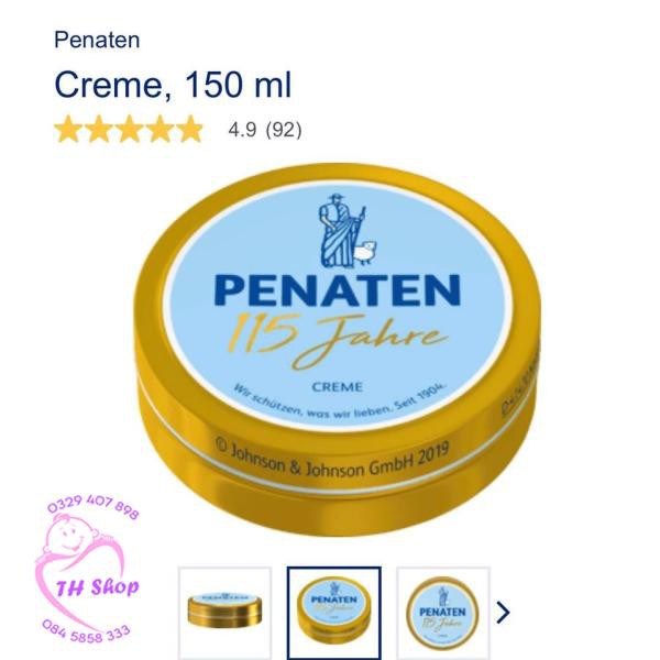 Kem Chống Hăm Penaten Dạng Đặc 50ml Đức, hăm penatel đức