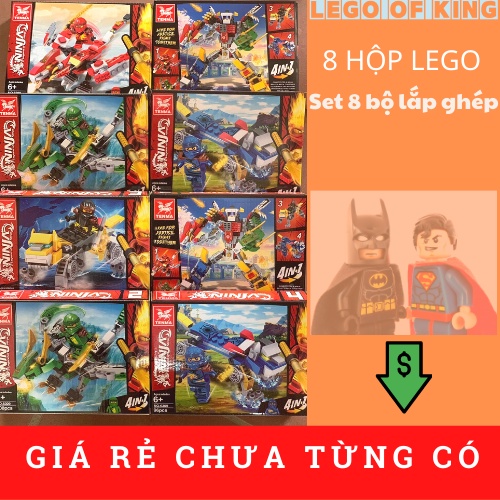 Lego Ninjago Rồng Ninjago Robot Hộp Lớn Bao Gồm Set Bộ Lắp Ráp