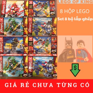 Đồ chơi lắp ráp mô hình robots, đồ chơi mô hình lắp ghép cho bé