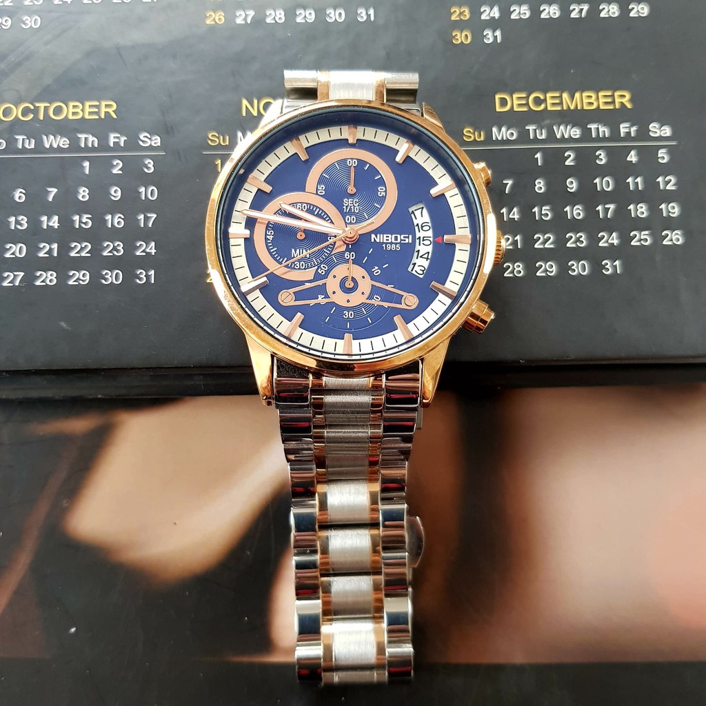 [Tặng vòng tay]Đồng hồ nam NIBOSI chính hãng NI2309-1.01H thời trang sành điệu | BigBuy360 - bigbuy360.vn