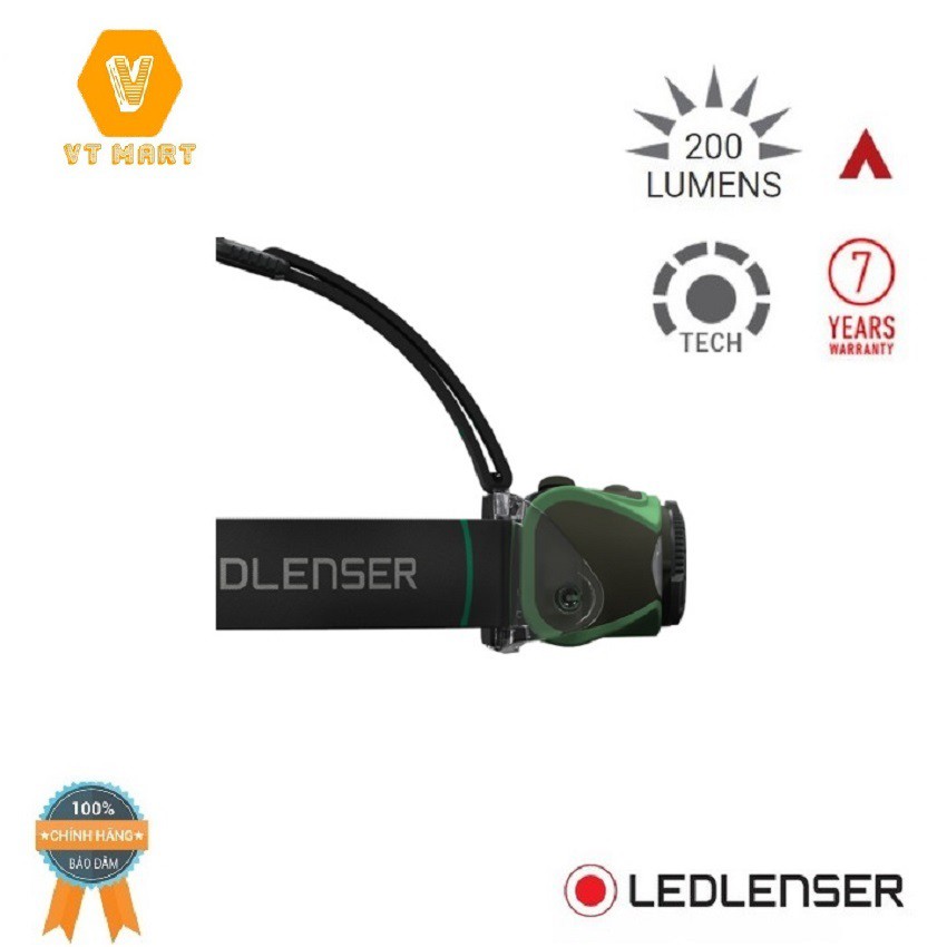 [ CAO CẤP] Đèn Pin Đội Đầu LEDLENSER MH8 Pin Sạc Siêu sáng, tận hưởng sự linh hoạt, đầu đèn có thể tháo rời,ít hao pin