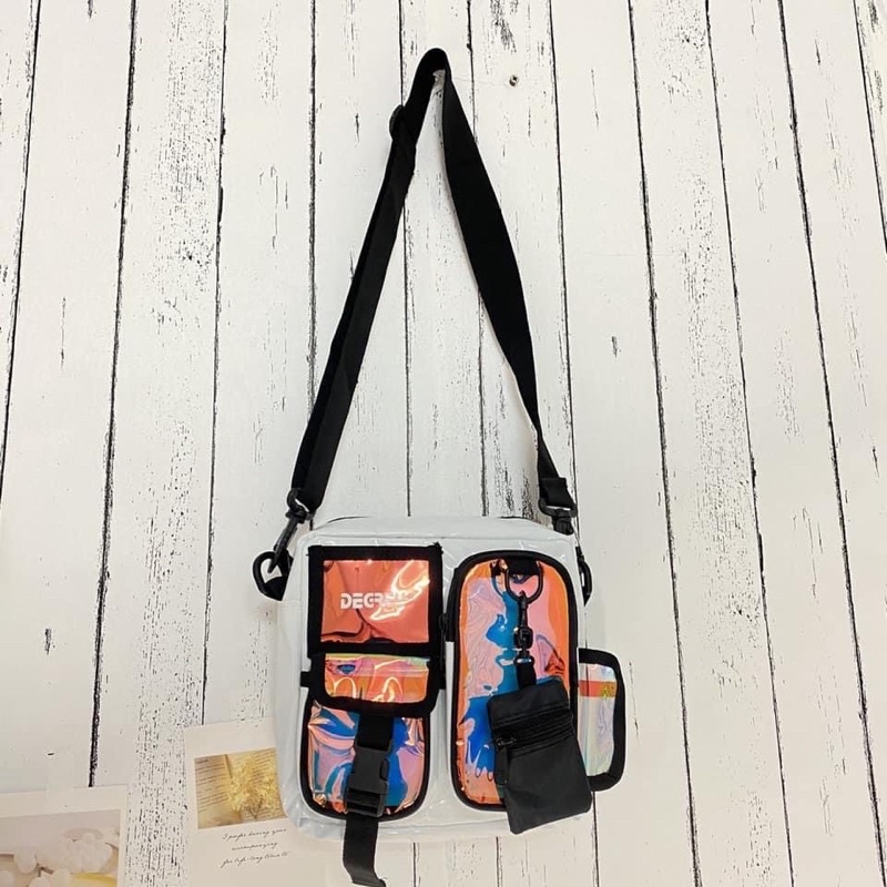 Túi Đeo Chéo Degrey Hologram Cao Cấp 2810 Clothes Shop Phong Cách Unisex Chất Dù Chống Nước | BigBuy360 - bigbuy360.vn
