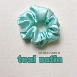 Dây cột tóc Scrunchies phi bóng (satin)