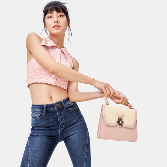 Túi Xách Nữ Thời Trang JUNO Cỡ Nhỏ Top Handle TXN526