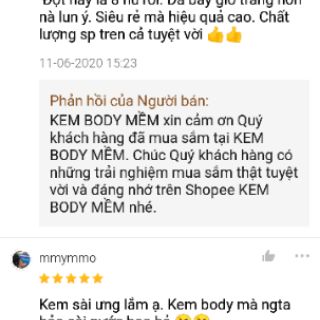 Kem mềm nước hoa