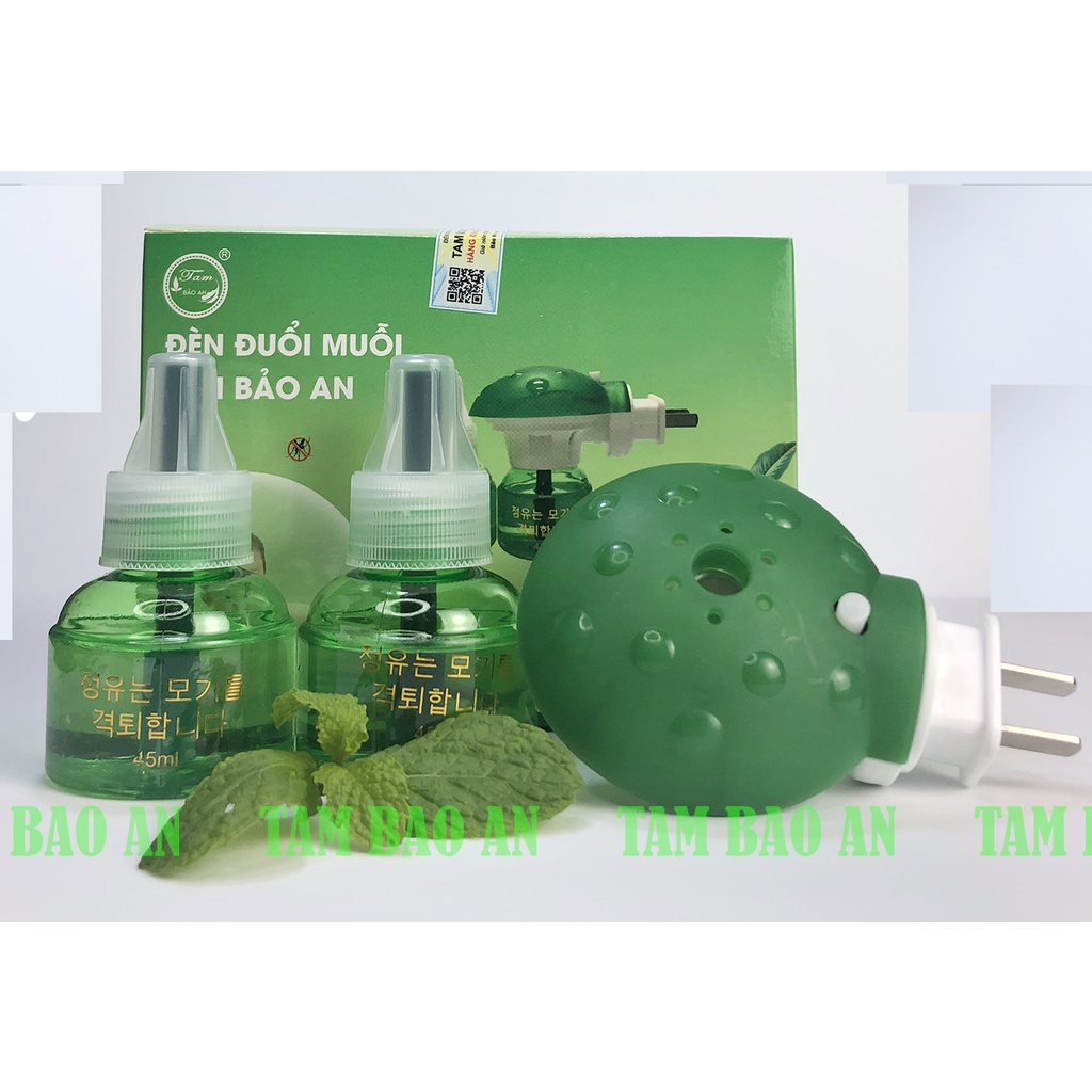 Đèn đuổi muỗi xông tinh dầu thiên nhiên hiệu quả an toàn