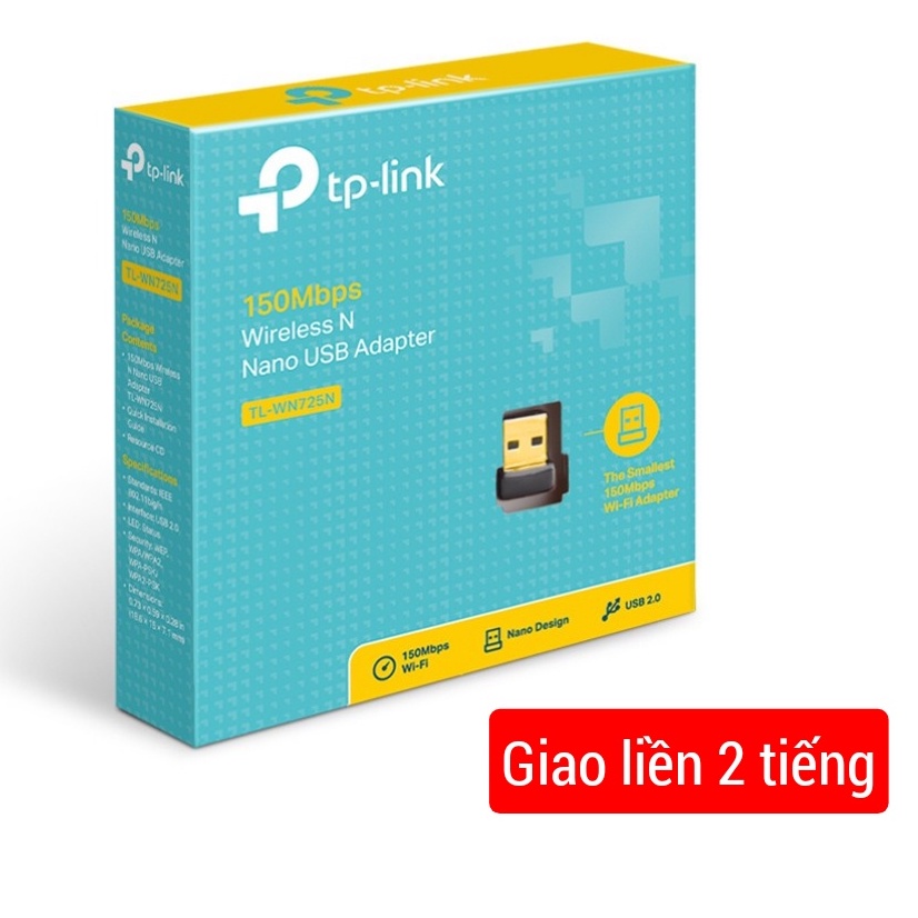 [CHÍNH HÃNG - Hỏa Tốc] USB WiFi TP LINK 600Mbps tốc độ cao - Usb thu sóng WiFi 5Ghz Laptop PC máy bàn - TPLink t2u plus