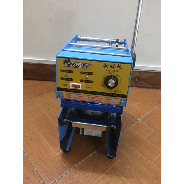 (Cốc 700 ml) MÁY DẬP NẮP CỐC NHỰA ET-D7