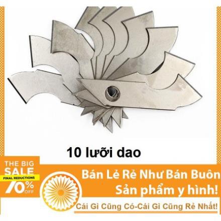 Hộp lưỡi dao cắt mica 10 chiếc