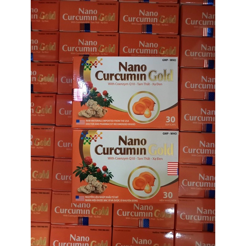 VIÊN UỐNG NANO CURCUMIN GOLD - HỖ TRỢ LÀM LÀNH VẾT THƯƠNG, TRÀO NGƯỢC THỰC QUẢN