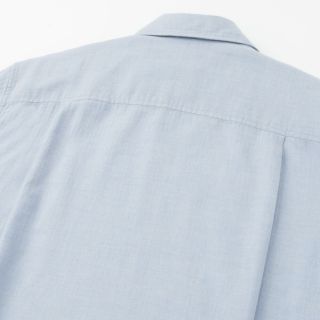 Áo sơ mi Uniql* hồng paste hàng Authentic size M