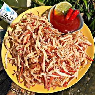 [300gr] Mực sợi Thái hấp nước dừa