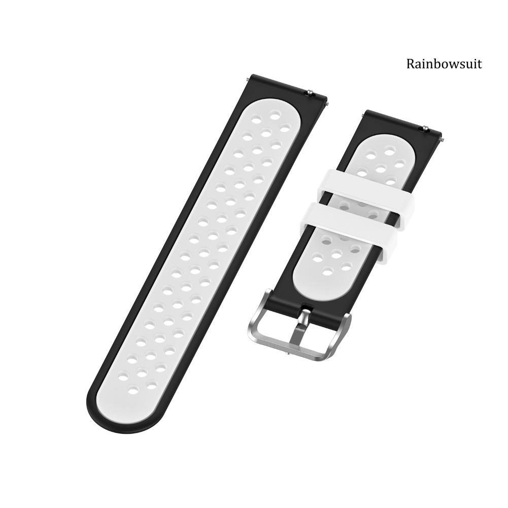 Dây Đeo Thay Thế Bằng Silicone 18mm Cho Đồng Hồ Xiaomi Xiao-Mi