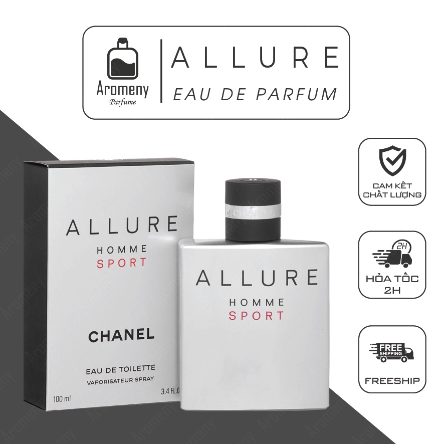 Nước Hoa Nam Allure Homme Sport EDT 100ml, Tinh dầu nước hoa nam hương gỗ tuyết tùng – Aromeny.Parfume