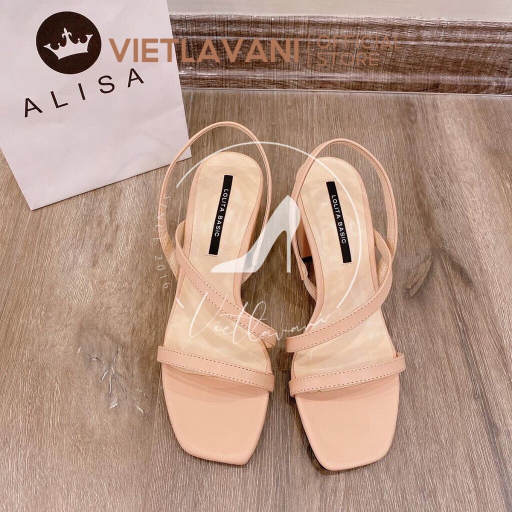 Giày Sandal Gót Vuông 6 Phân Thanh Lịch Mã HGS2