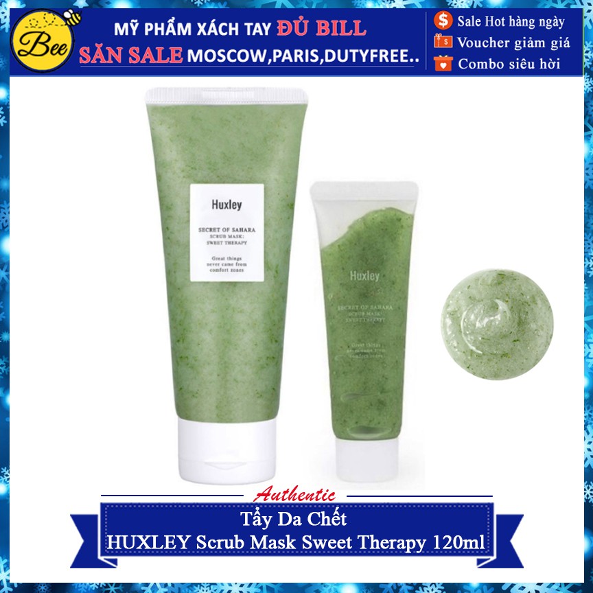 Tẩy Da Chết HUXLEY Scrub Mask Sweet Therapy 120ml