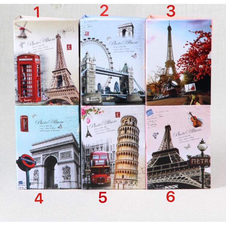 Album vintage đựng 100 ảnh 9x13