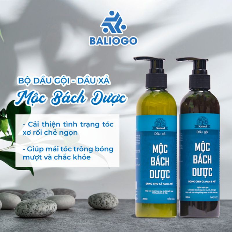 Dầu Gội Xả Mộc Bách Dược BaLi 300ml.