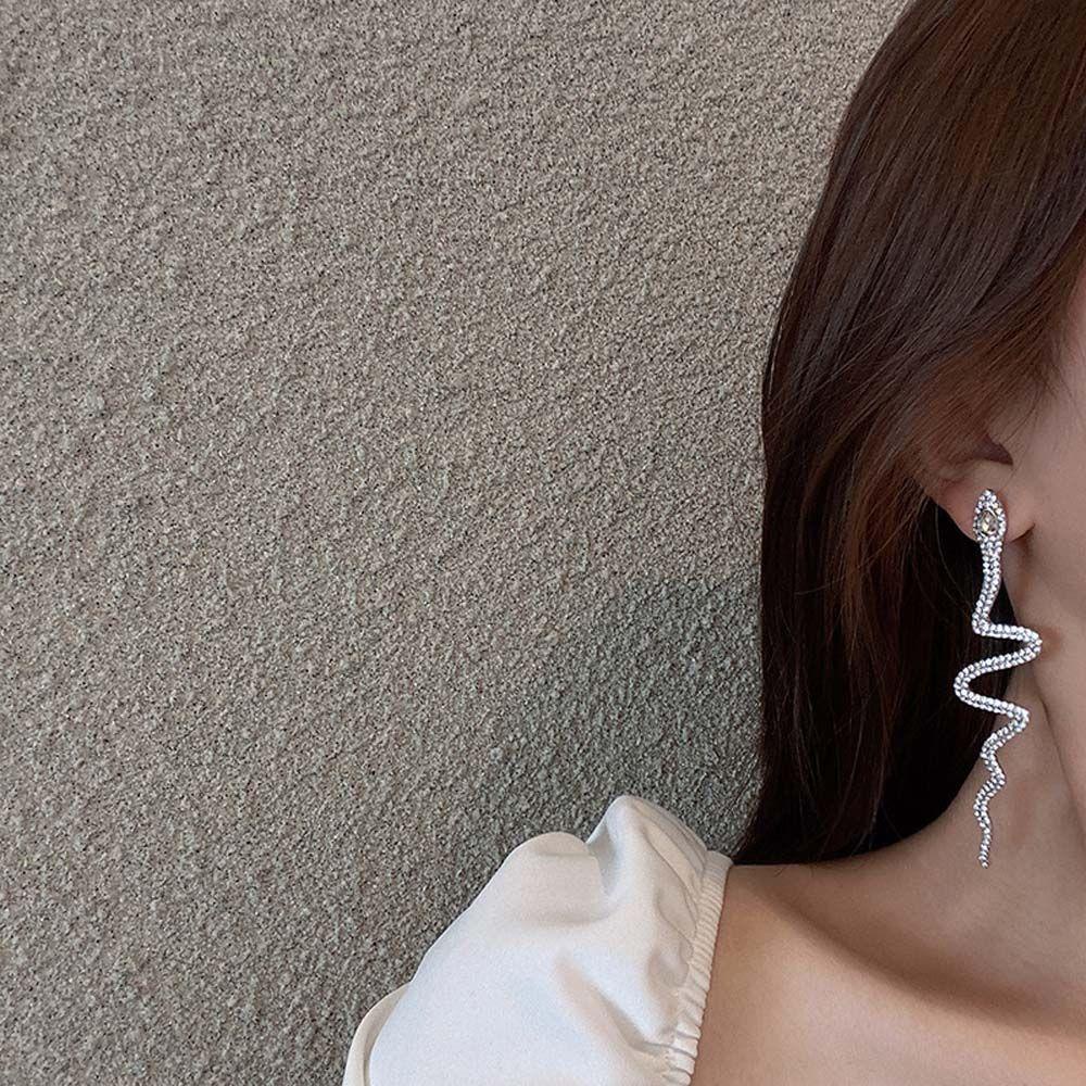 JARRED Khuyên Tai Nữ Dạng Núm Tua Thời Trang Hàn