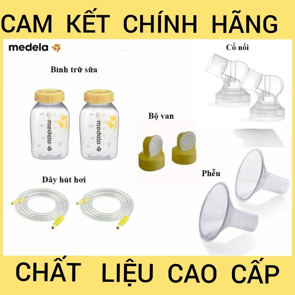 [Phụ Kiện Medela Pump] Cặp 2 Van Vàng Dùng Cho Máy Hút Sữa Medela Pump, Swing, Mini Electric, Harmony