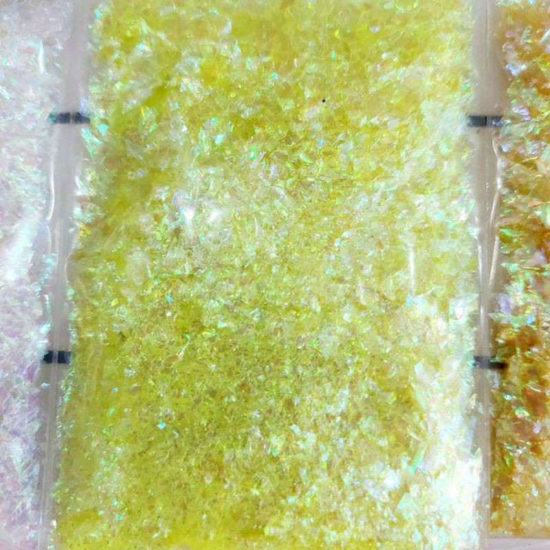 Kim tuyến vẩy hologram tạo hiệu ứng lấp lánh trang trí resin handmade, móng tay cao cấp