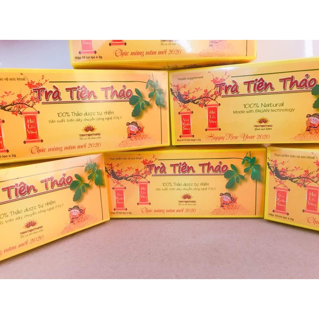 Trà Tiên Thảo (100% từ thảo dược thiên nhiên -1 hộp 15 túi lọc )