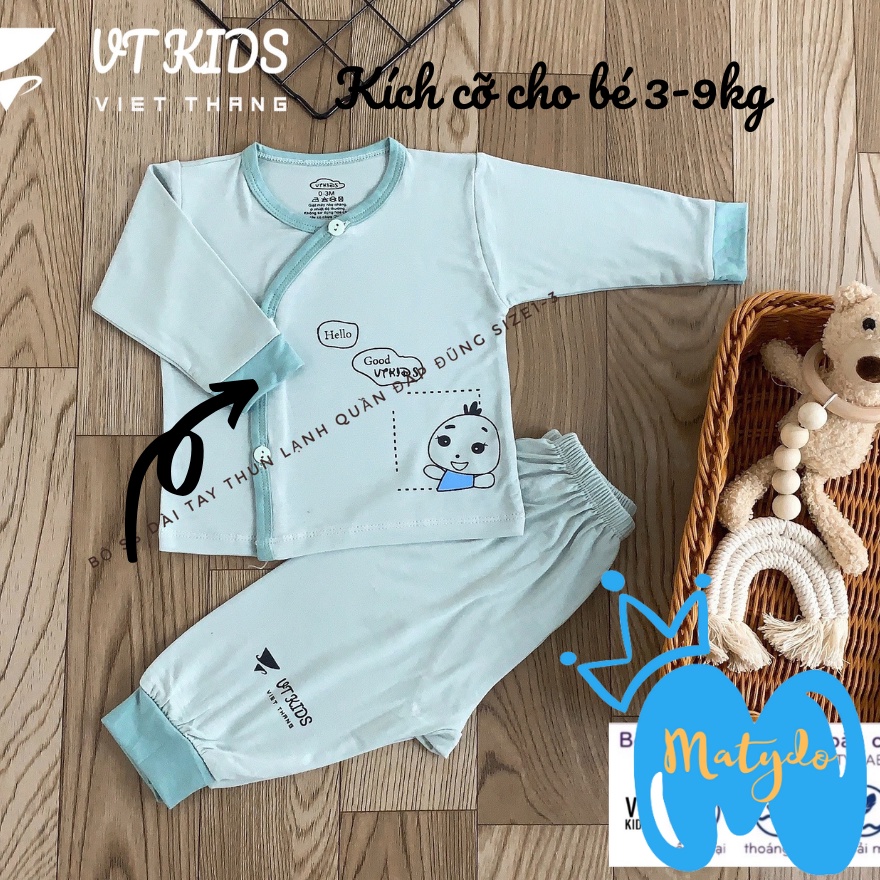 Quần áo sơ sinh bé trai bé gái mùa hè đông giá rẻ đồ mới sinh cho bé VT màu SS26