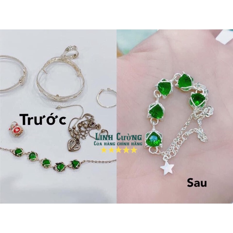 Nước làm mới trang sức bạc chai 40ml- Nước tẩy trắng bạc như mới