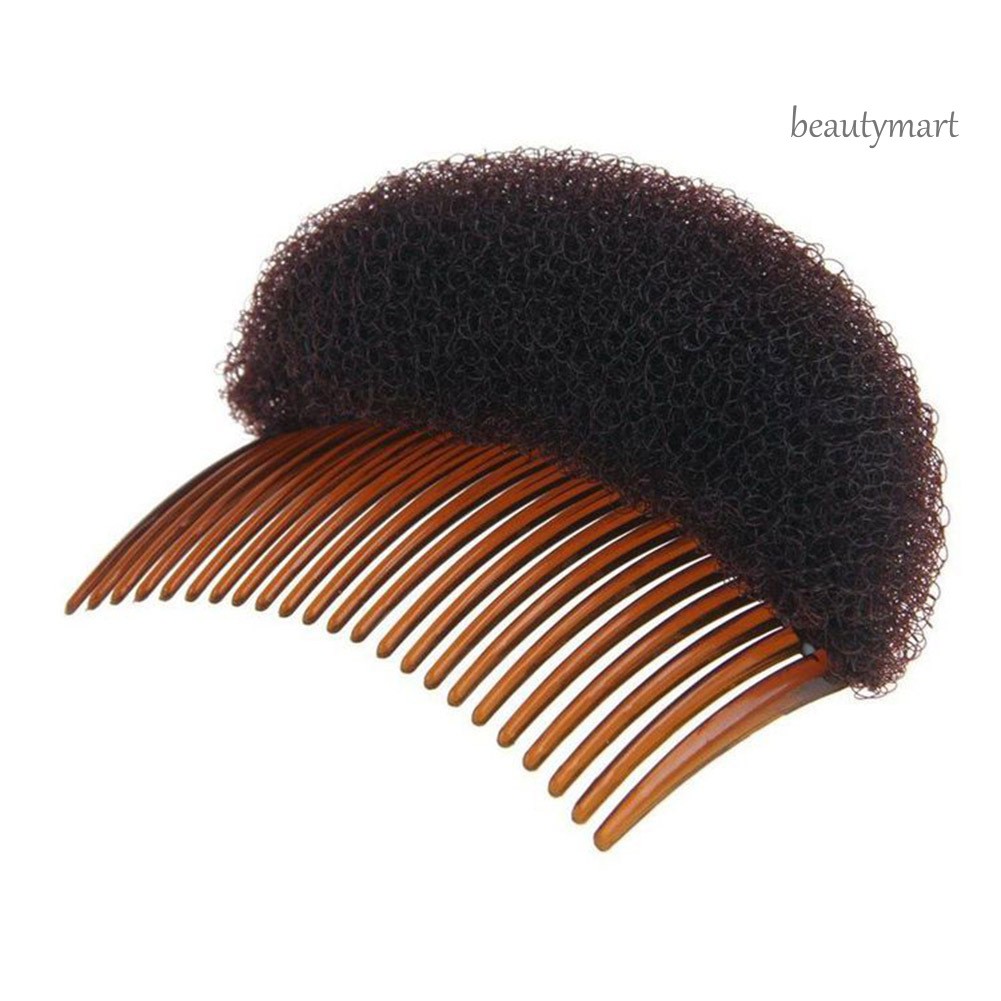 [Hàng mới về] Lược đệm tóc bồng bềnh tạo kiểu tóc búi DIY bằng xốp